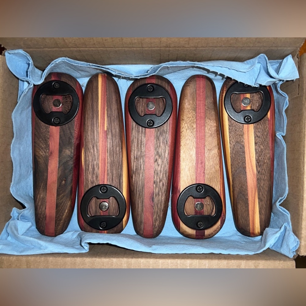 Wooden Bottle Openers